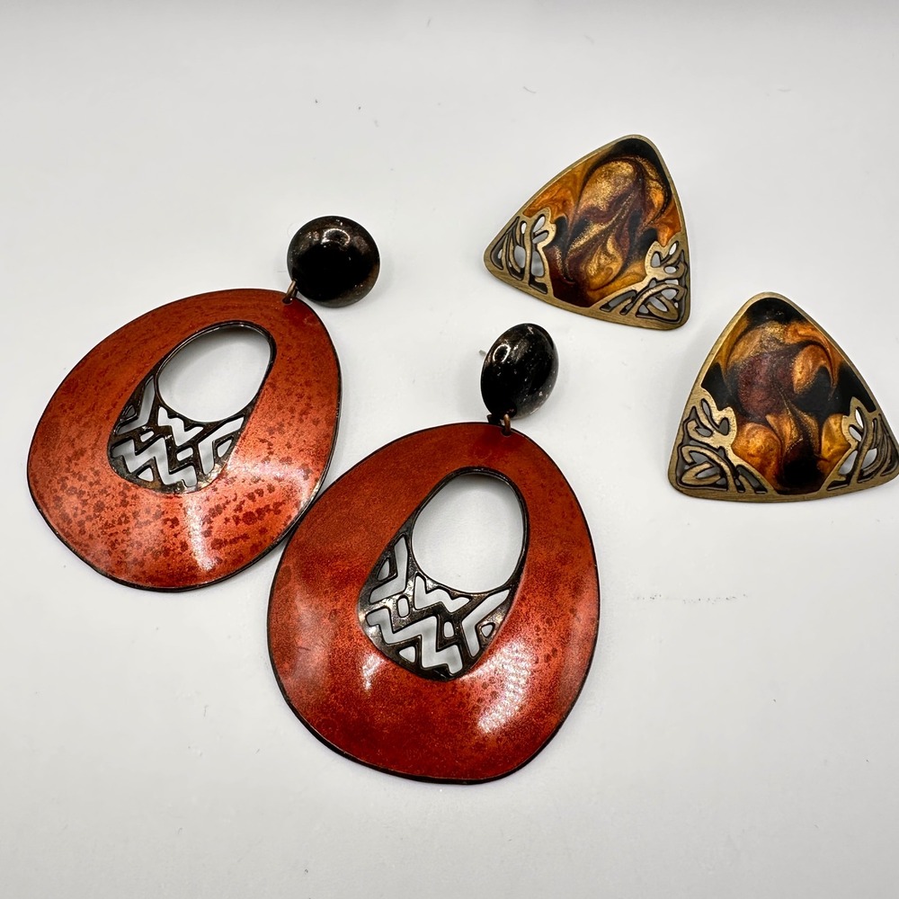 Berebi Vintage Earrings Lot 2 Pairs